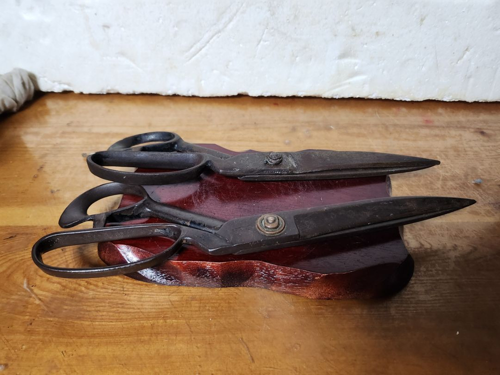 옛날 잠자리 표 가위 2점 이미지