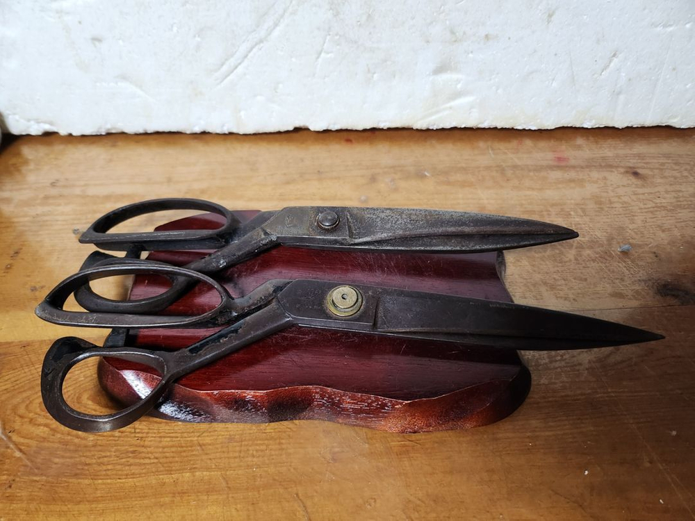 옛날 잠자리 표 가위 2점 이미지