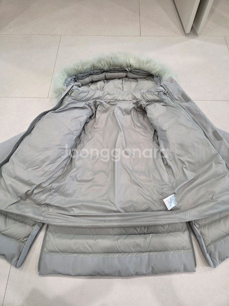 뉴발란스 110 키즈 코트형 구스다운 패딩--2