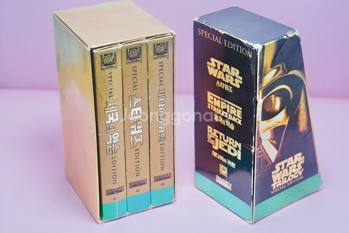 스타워즈 1997년 스페셜 에디션 비디오 테이프 3개 한정판--0
