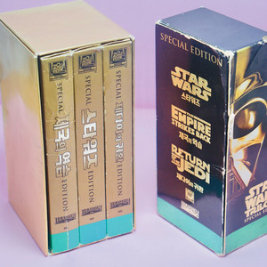 스타워즈 1997년 스페셜 에디션 비디오 테이프 3개 한정판
