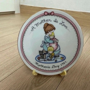 빈티지 에이본 장식접시