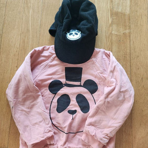 미니로디니 판다모자 판다맨투맨