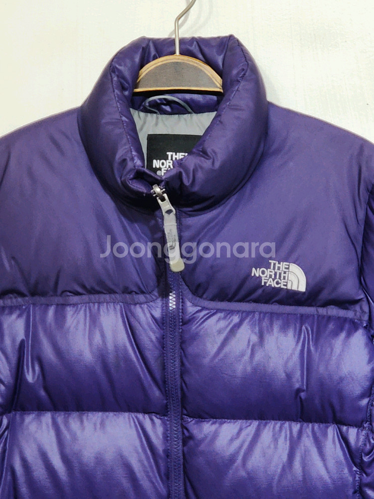 (M) 노스페이스 눕시패딩 점퍼 보라 거위털 700 구스다운 자켓--1