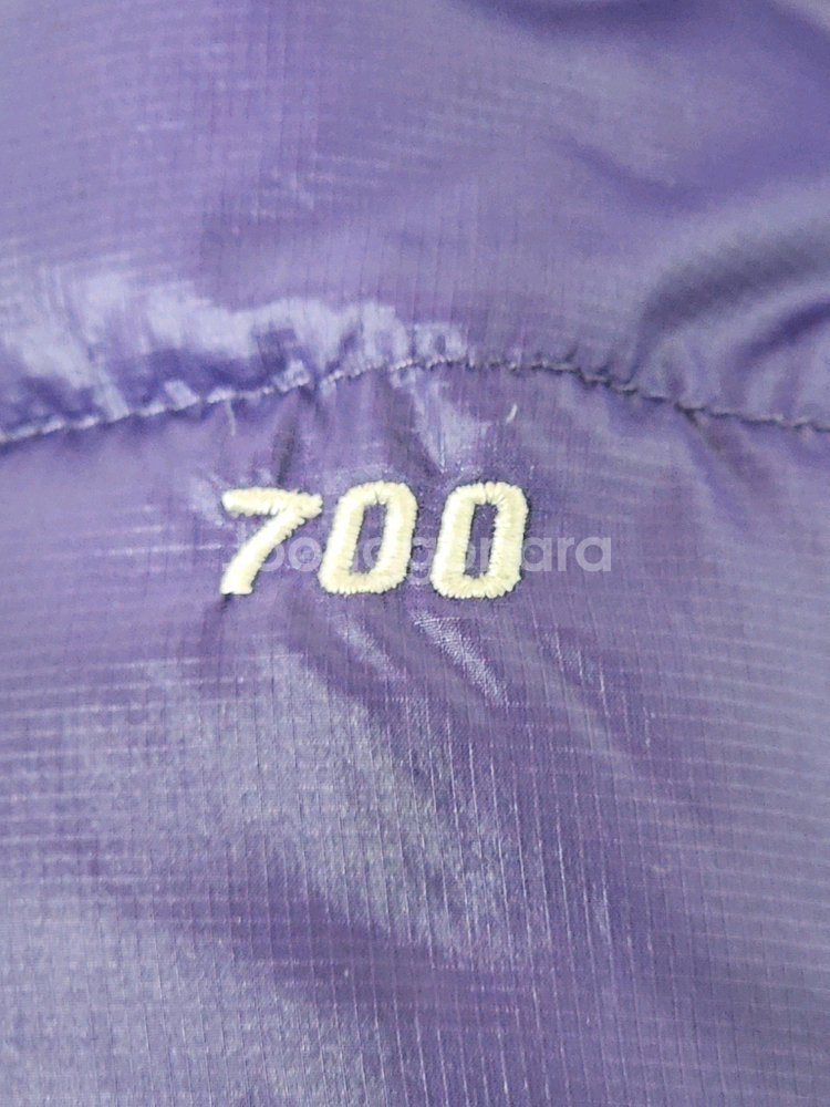 (M) 노스페이스 눕시패딩 점퍼 보라 거위털 700 구스다운 자켓--4