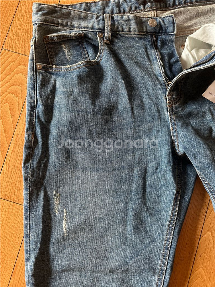 탑텐테이퍼드 청바지_34(86)_새제품--4