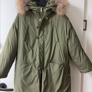 로아앤제인 와일드 라쿤 패딩 25fw 145 새 상품