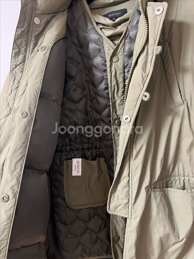 로아앤제인 와일드 라쿤 패딩 25fw 145 새 상품--7