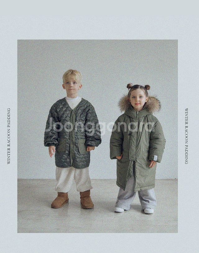 로아앤제인 와일드 라쿤 패딩 25fw 145 새 상품--8