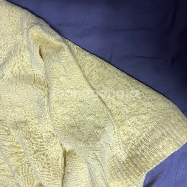 폴로 랄프로렌 케이블 울캐시미어 스웨터 팔아요.--4