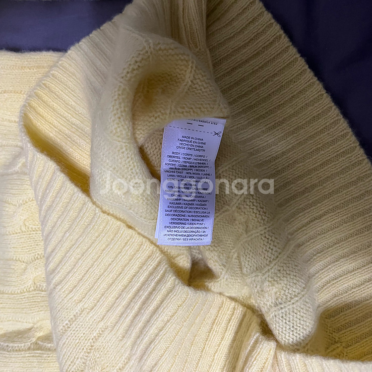 폴로 랄프로렌 케이블 울캐시미어 스웨터 팔아요.--5