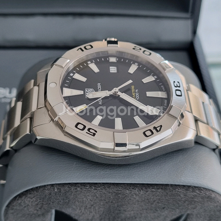 태그호이어 아쿠아레이서 300 쿼츠 검판 41mm(2019년식)--5