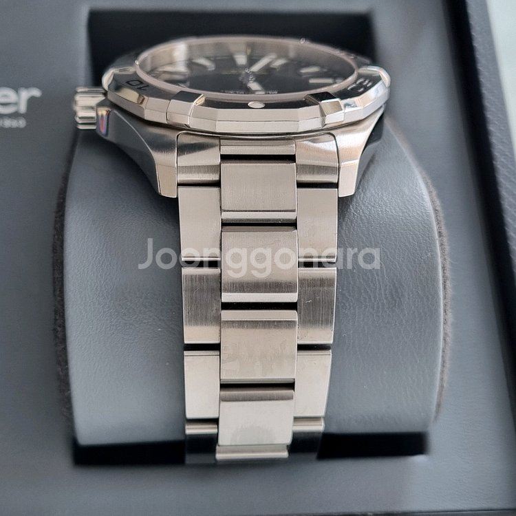태그호이어 아쿠아레이서 300 쿼츠 검판 41mm(2019년식)--3