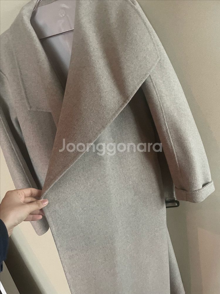 유메르 잔느 하이넥 롱코트--3