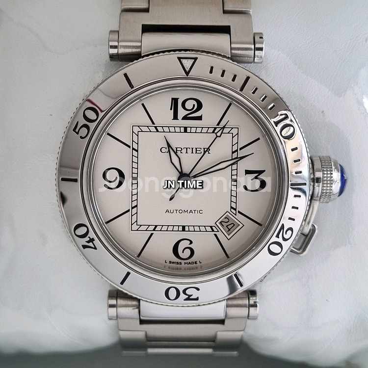 까르띠에 파샤 씨타이머 40mm 오토(오버홀 완료)--0