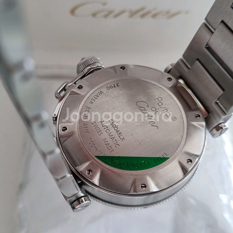 까르띠에 파샤 씨타이머 40mm 오토(오버홀 완료)--7