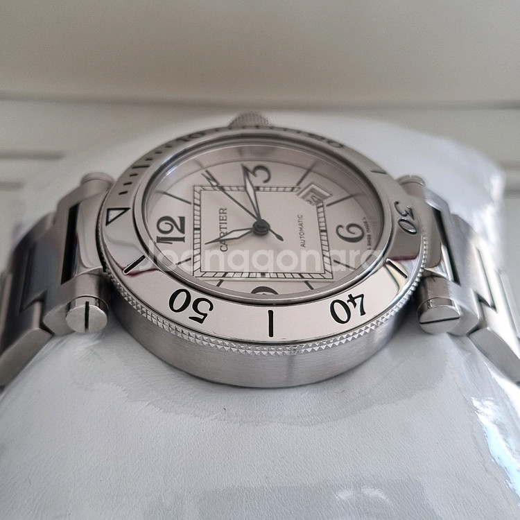 까르띠에 파샤 씨타이머 40mm 오토(오버홀 완료)--5