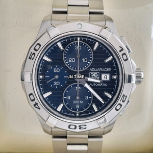 태그호이어 아쿠아레이서 크로노그래프 구구형 청판