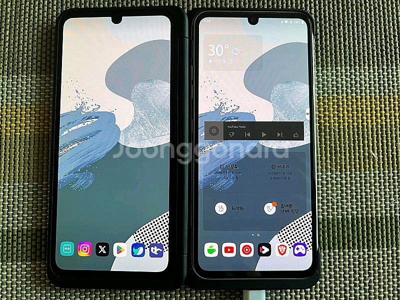LG V60 ThinQ 듀얼스크린 세트--6