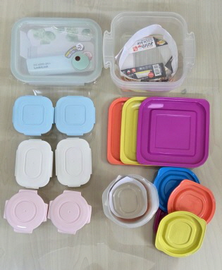 젖병건조대 이유식용기 뽀로로수저셋트 물병 빨대세척 이유식앞치마등--8