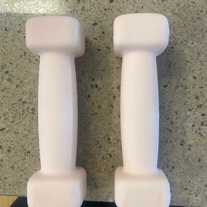 스포틀러 네오프렌 아령1kg세트 (2개) 팝니다. (네이버 포인트 가능)