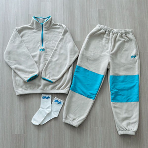 히로 glgk 후리스 셋업 140