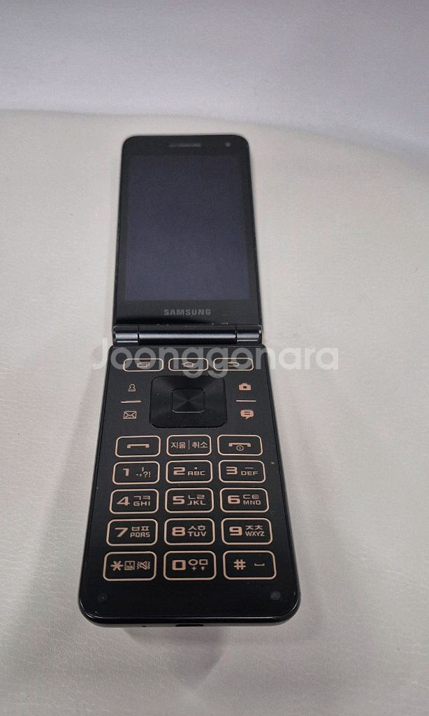 삼성 폴더폰 폴더2 초기필름 그대로 효도폰 공부폰A급--5