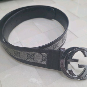 구찌 GG 패턴 남성 벨트