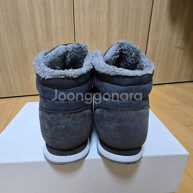 슬레진저 남녀공용 방한운동화 그레이 250--2