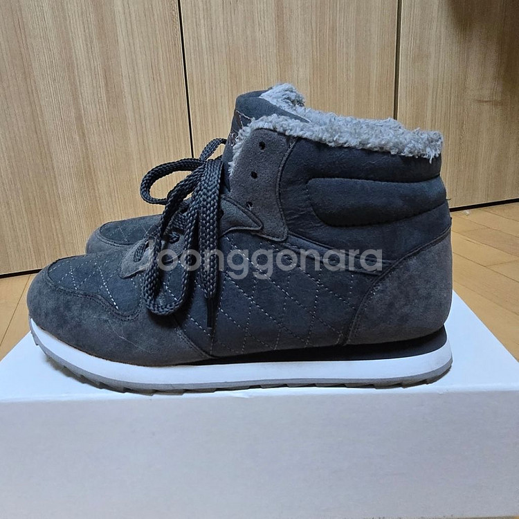 슬레진저 남녀공용 방한운동화 그레이 250--3