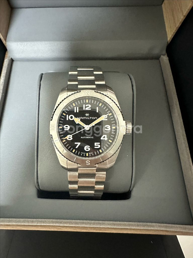 해밀턴 카키필드 익스페디션 37mm--0