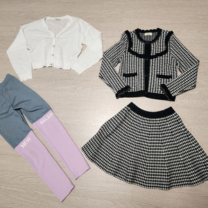 (일괄)여아옷 130사이즈 뉴발란스키즈,탑텐