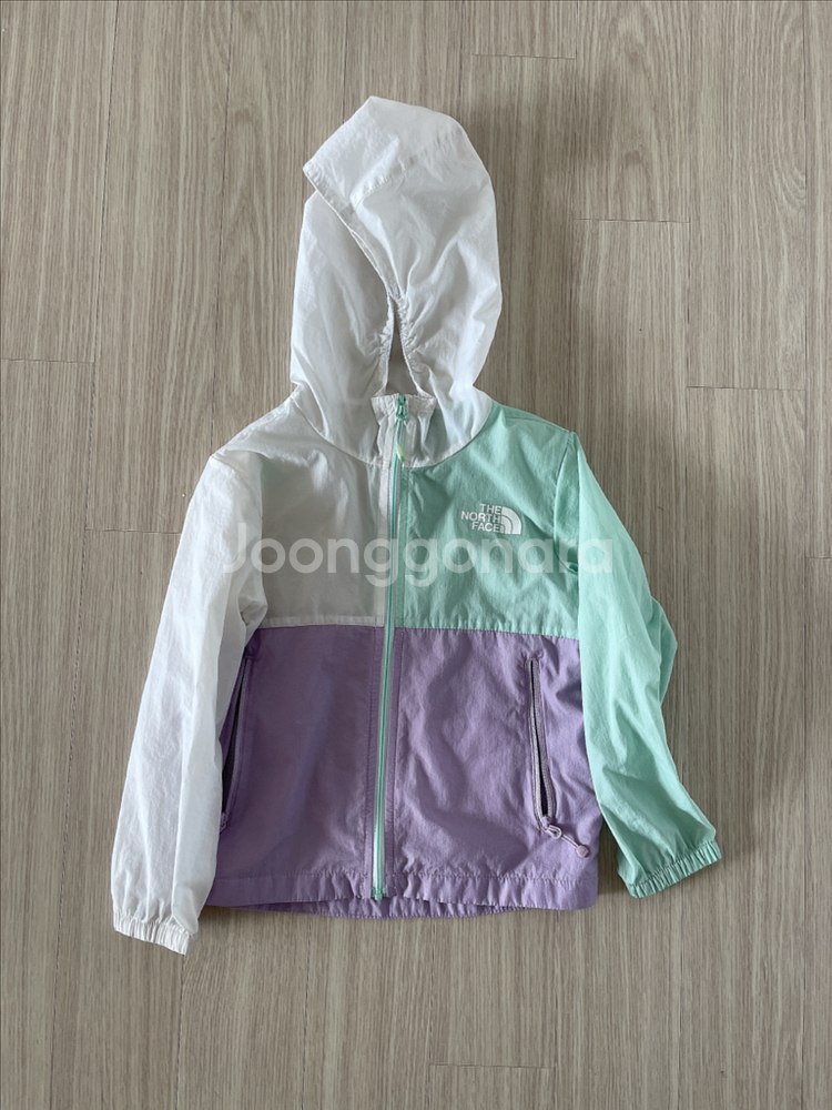노스페이스 키즈 바람막이 윈드브레이커 110--0