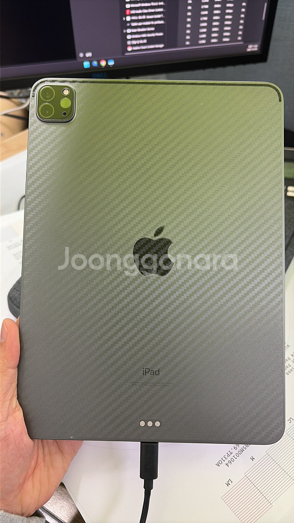 S급 아이패드 프로 11 3세대 m1 128gb(96%)+애플펜슬 2세대+스마트폴리오케이스--5