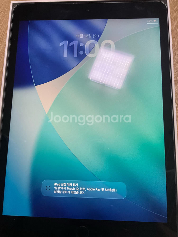 아이패드 9세대 셀룰러 64GB 스페이스그레이 판매합니다--12
