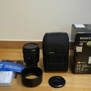 소니 FE 50mm F1.2 GM 렌즈 (SEL50F12GM)