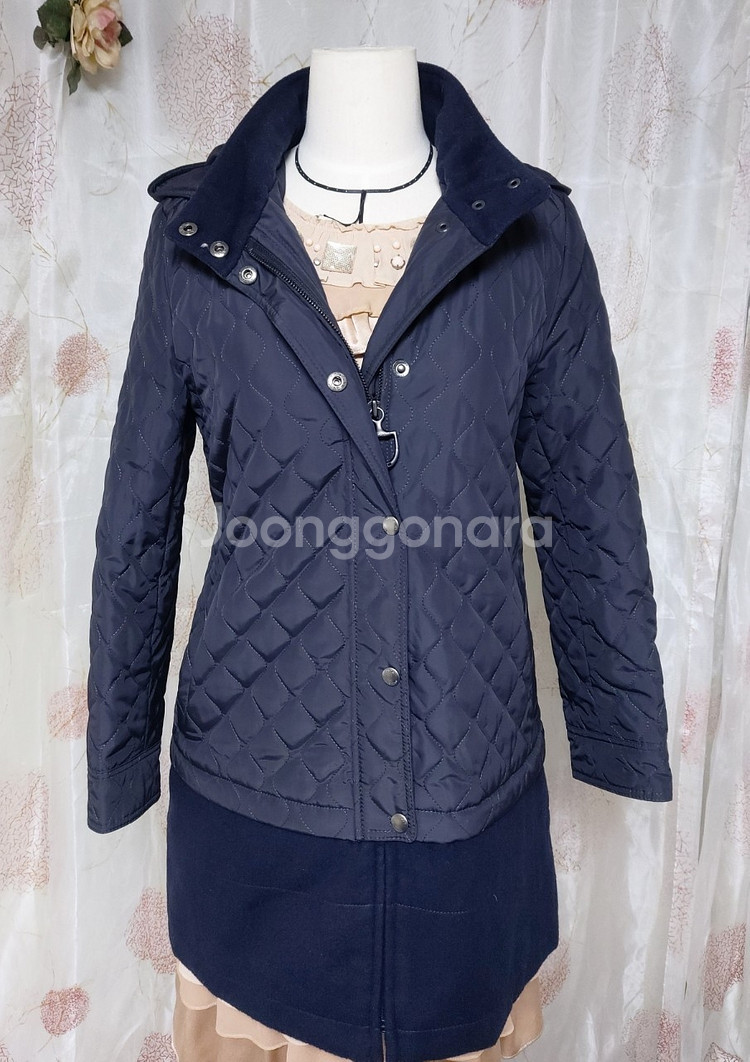 BCBG여성롱패딩55/겨울자켓/누빔패딩/--0