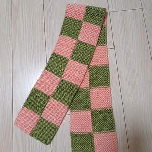 (새상품급) 미샤앤퍼프 체크보드 목도리