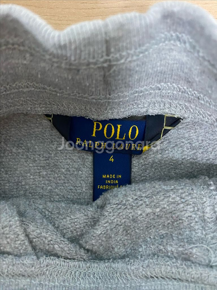 폴로 랄프로렌 키즈 후드집업+바지 상하의세트(4T)--4