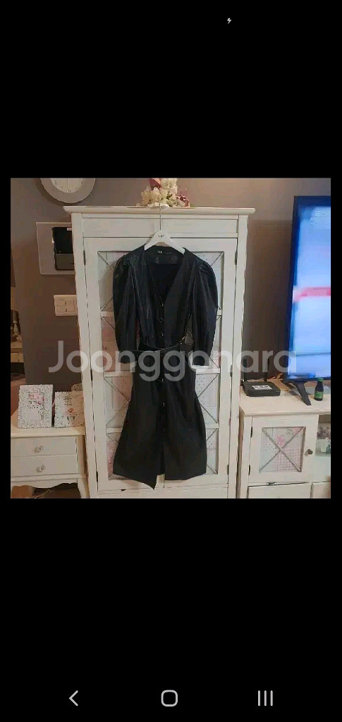 자라 레더 롱원피스/55--0