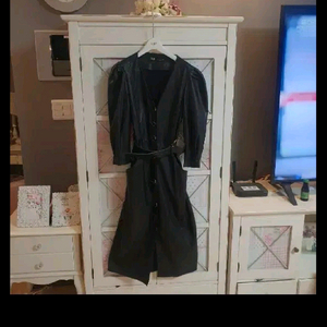 자라 레더 롱원피스/55