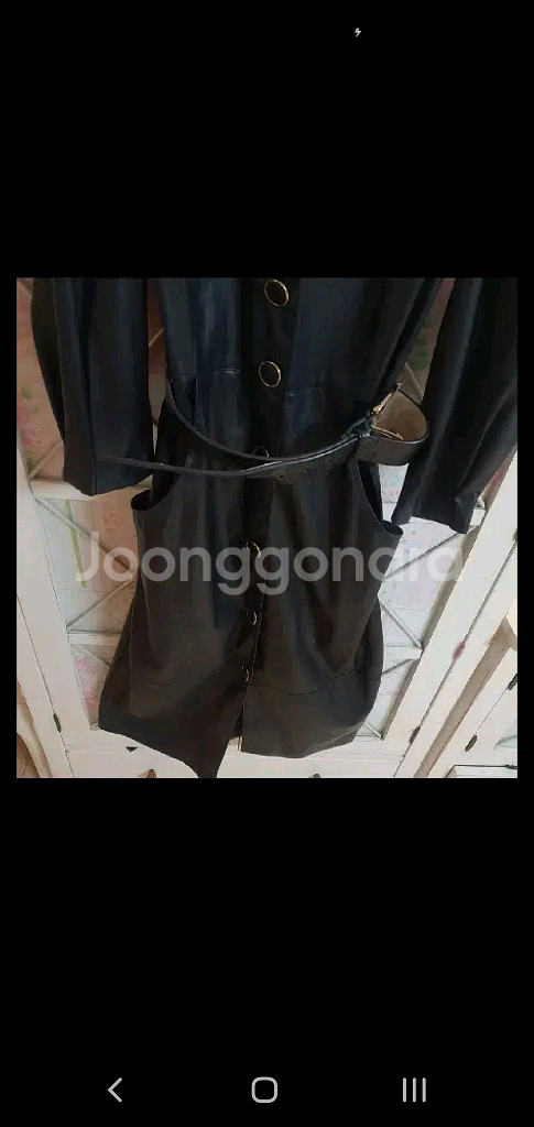 자라 레더 롱원피스/55--5