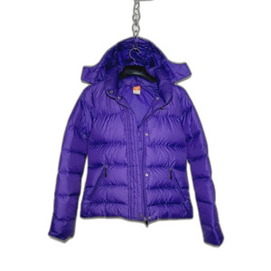 NIKE 나이키 오리털 바이올렛 후드 패딩 라지