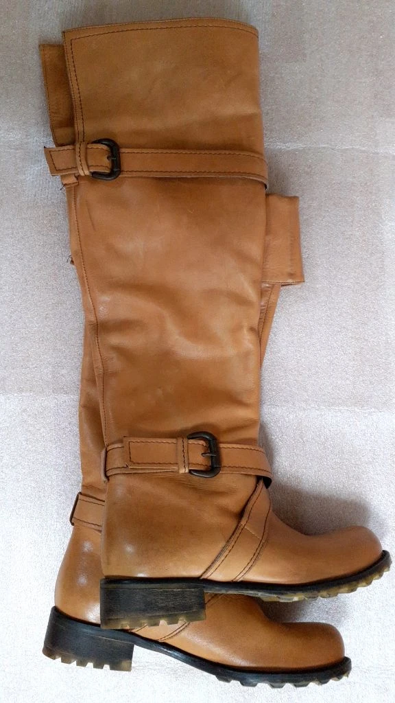 프랑스 브랜드 Osmose shoes 엑스트라 롱 부츠 37 이미지