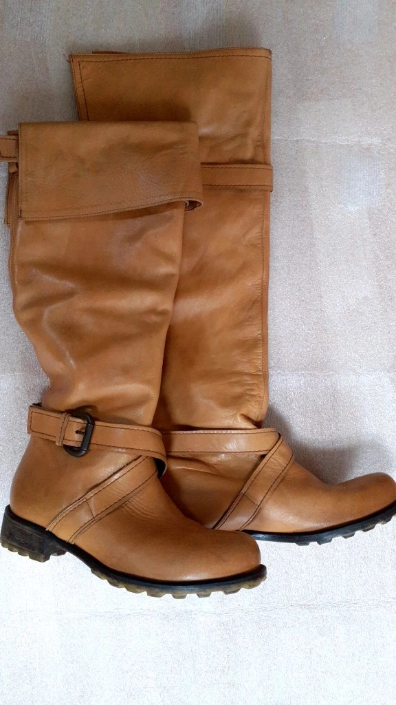 프랑스 브랜드 Osmose shoes 엑스트라 롱 부츠 37 이미지