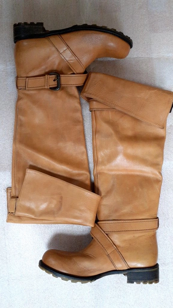 프랑스 브랜드 Osmose shoes 엑스트라 롱 부츠 37 이미지