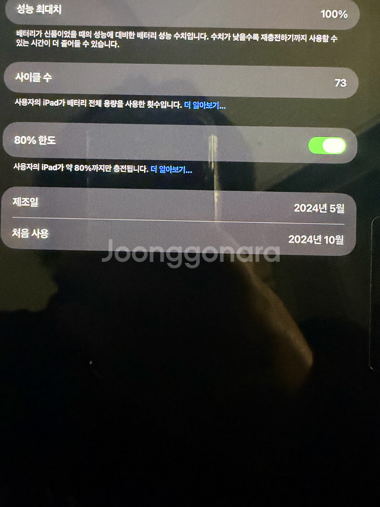 아이패드 프로 11인치 M4 셀룰러 256GB--6