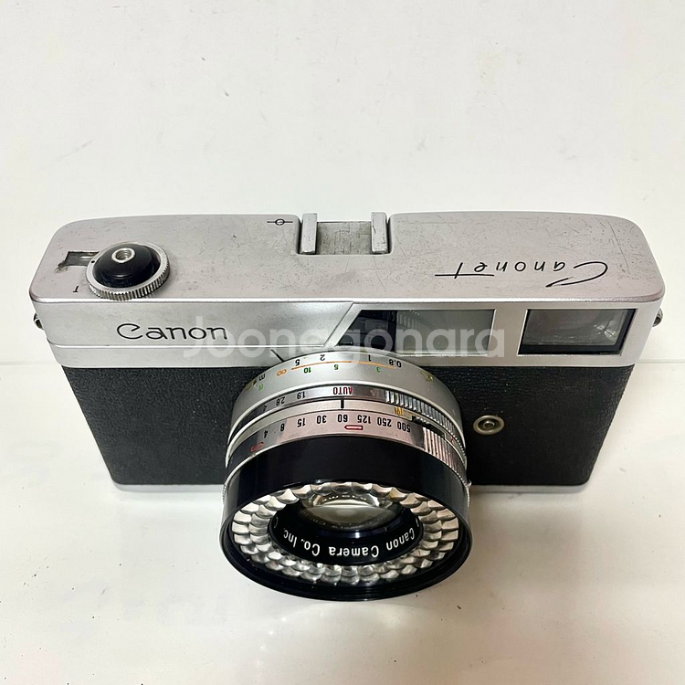 Canon Canonet 캐논 캐노넷 빈티지 필름카메라 (케이스, 삼각대 포함)--2