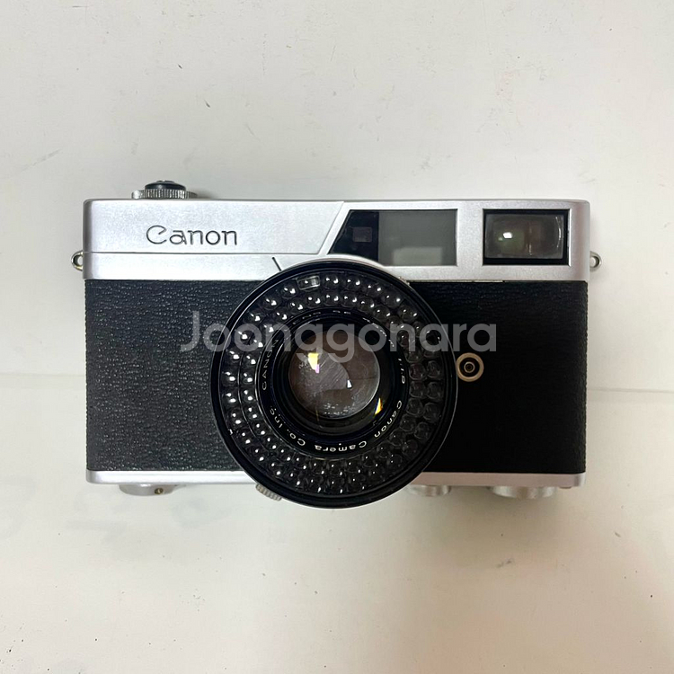 Canon Canonet 캐논 캐노넷 빈티지 필름카메라 (케이스, 삼각대 포함)--1