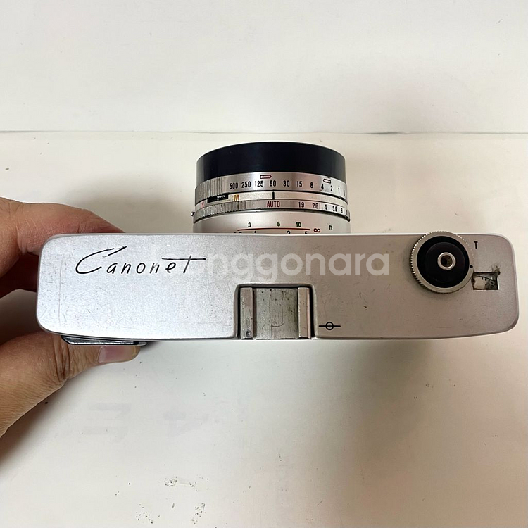 Canon Canonet 캐논 캐노넷 빈티지 필름카메라 (케이스, 삼각대 포함)--4